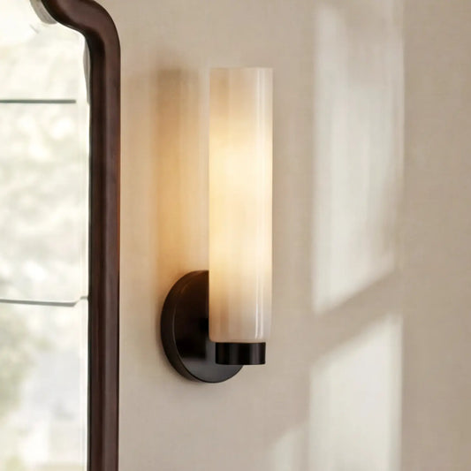 Modern Smooth Glass Wall Sconce