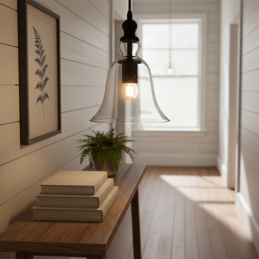 Vintage Creative Glass Bell Pendant Lighting