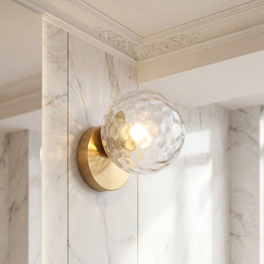 Flush Glass Wall Light - 204GWL