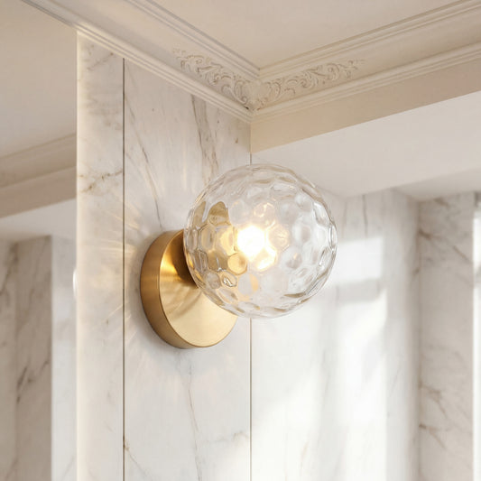 Flush Glass Wall Light - 204GWL