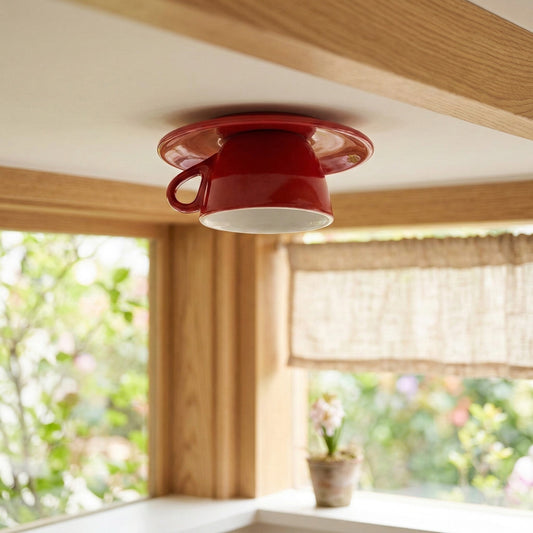 Birgitta Coffee Cups Ceramic Ceiling Light