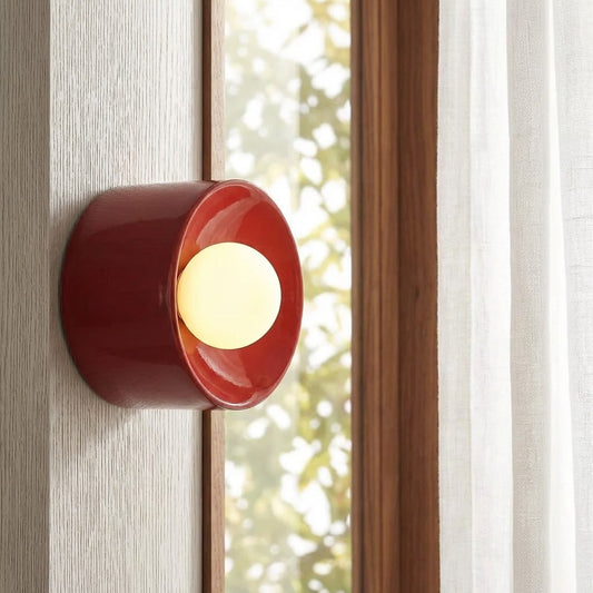 Sora Nordic Ceramic Wall Lamp