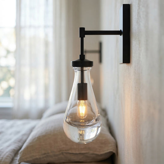 Damla Modern Luxury Raindrop Crystal Wall Lamp