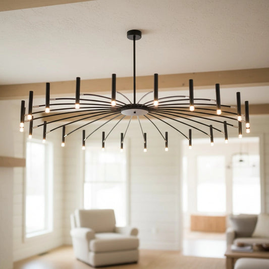 Nordic Branch Candle’s Chandelier