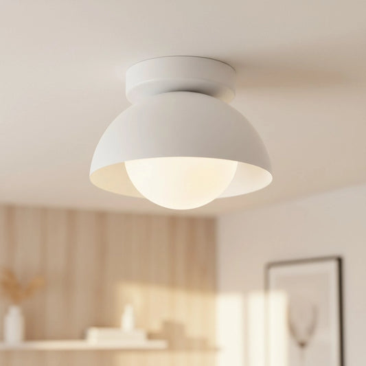 Sanja Modern Minimalist Dome Sphere Metal Ceiling Light