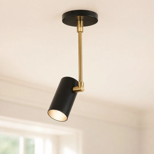 Algar Modern Adjustable Cylinder Metal Pendant Light