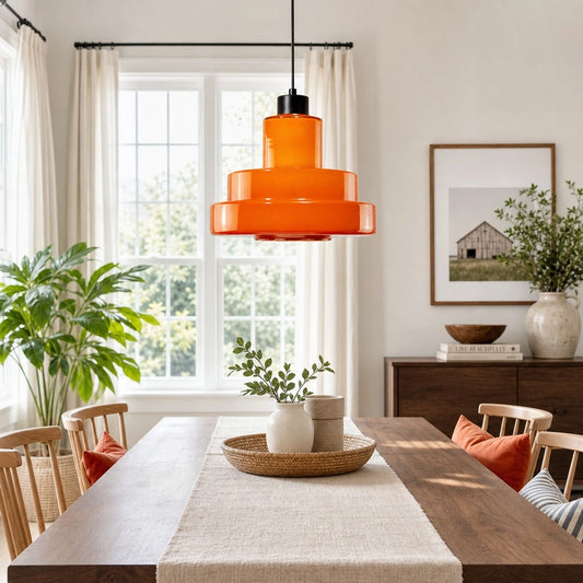 Corvyn Multi Tiered Cake Glass Pendant Light