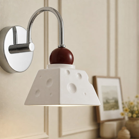 Gina Modern Cheese Resin Wall Lamp