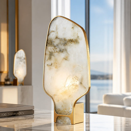 Andrea Alabaster Table Lamp
