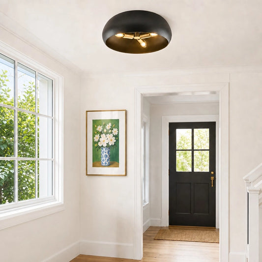 Movenis Modern Ceramic Round Ceiling Light