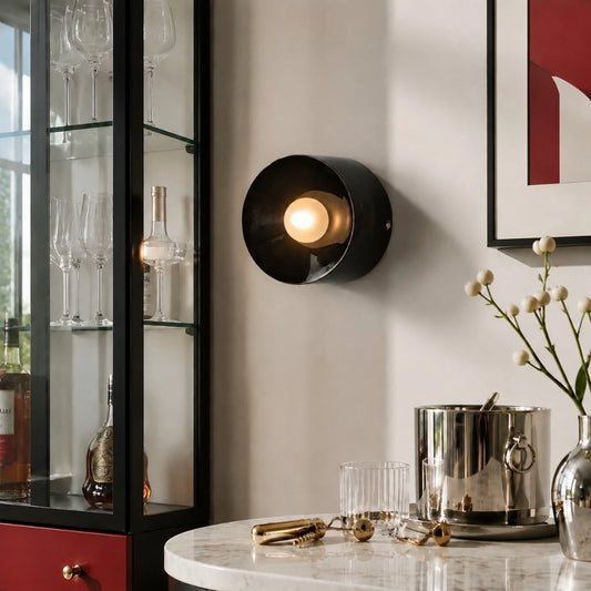 Zynette Modern Mini Round Decorative Wall Light