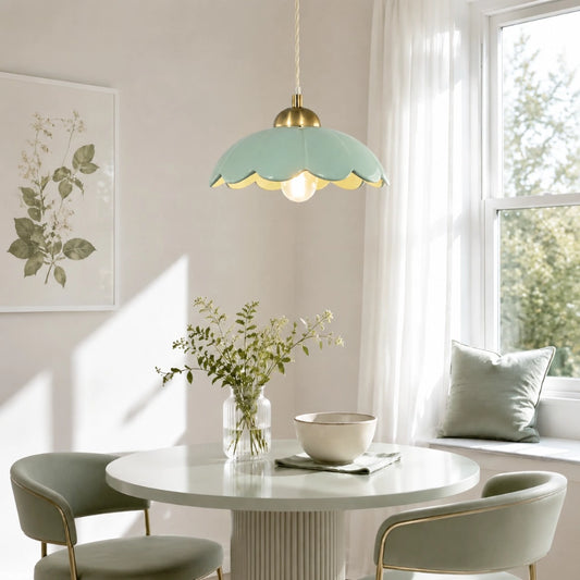 Miska Multi Color Ceramic Pendant Lamp