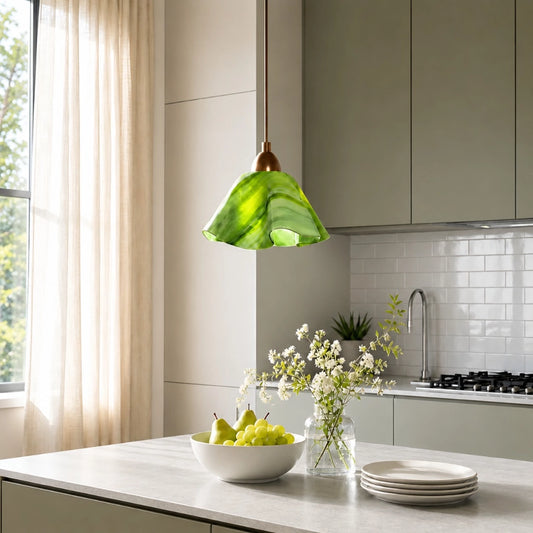 Jynne Modern Creative Colorful Glass Pendant Light