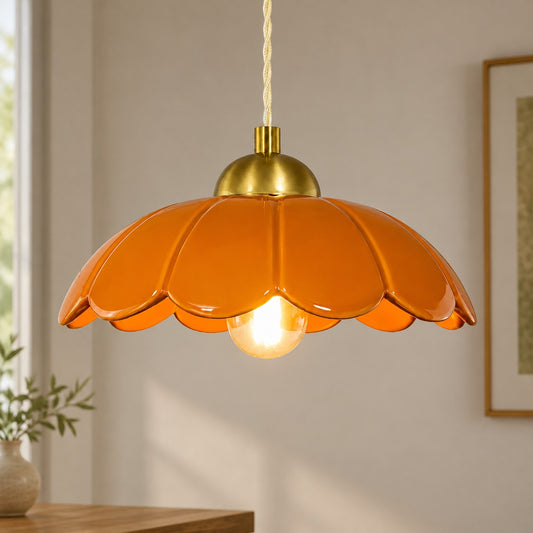 Miska Multi Color Ceramic Pendant Lamp