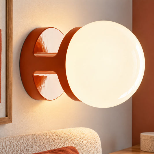 Modern Minimalist Colorful Ceramic Wall Sconce