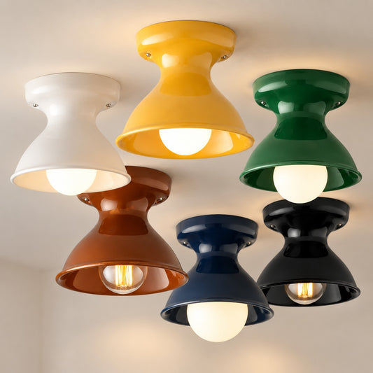 Arolyn Modern Colorful Ceramic Ceiling Light