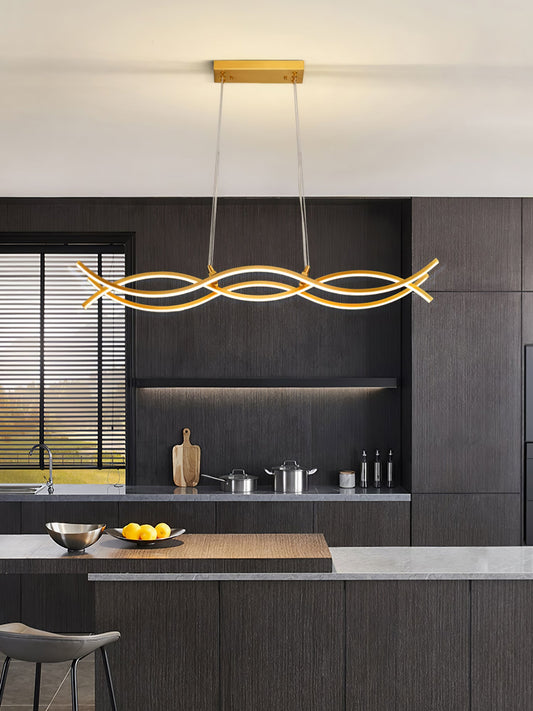 Wave Island Chandelier