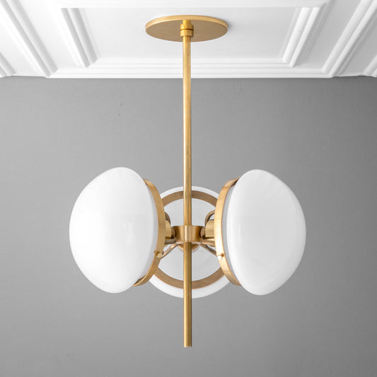 Bryony Modern Ambient Metal Sphere Chandelier
