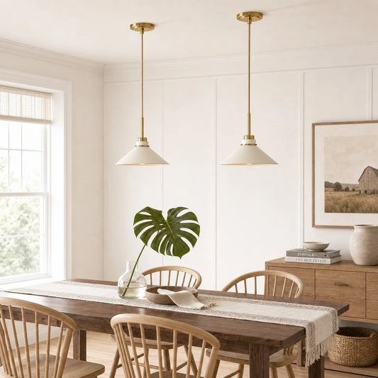 Corrianne Modern Hat Shape Adjustable Pendant Light
