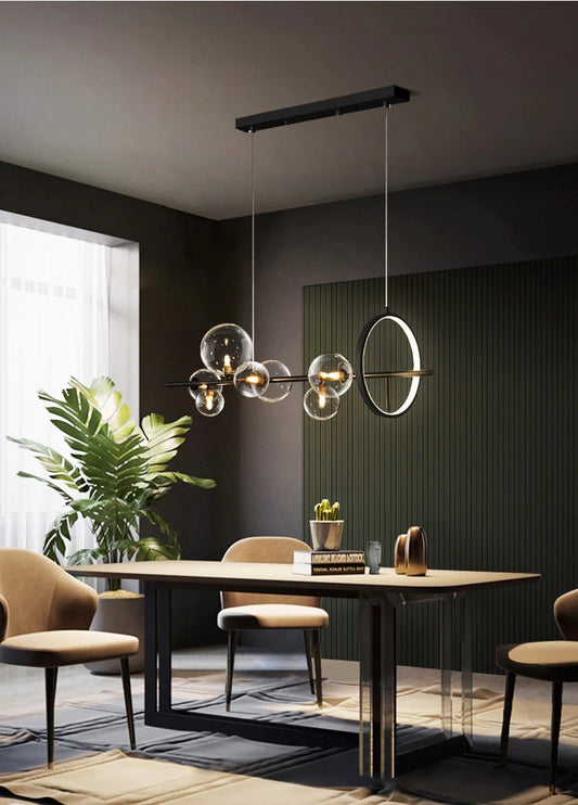 Modern Chandelier With LED RING - 1LCH1