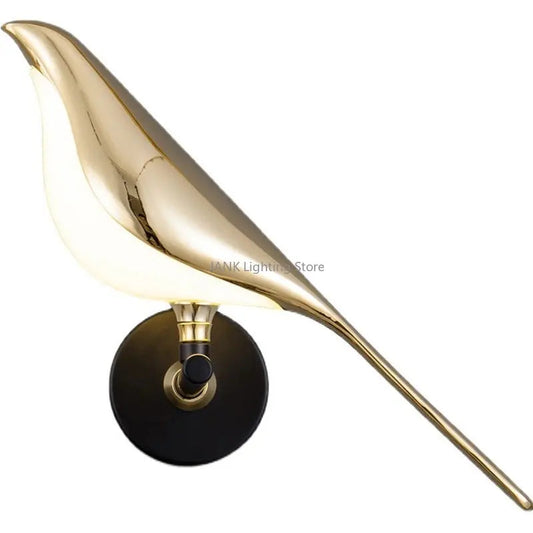 Magpie Bird Pendant Lamps for Home LED Chandelier & Wall Lamp