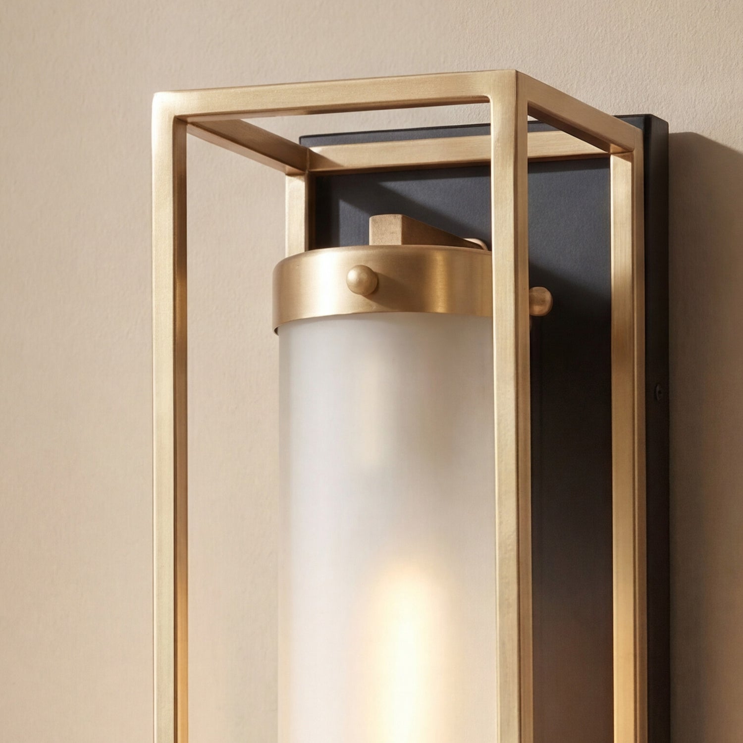 Frosted glass light