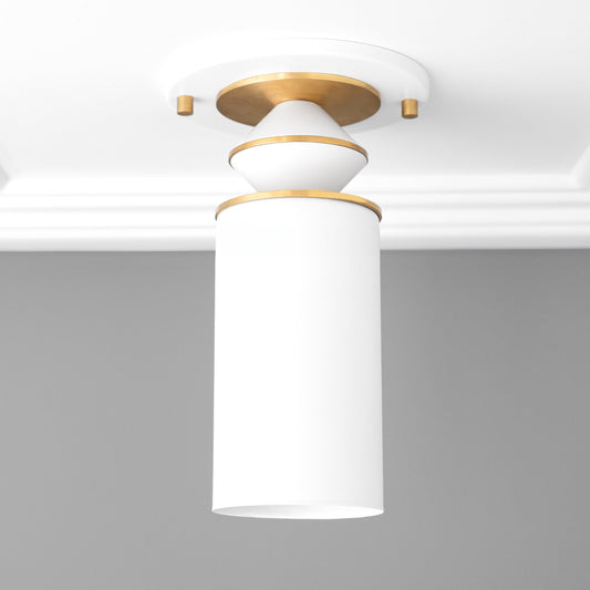 Esme Modern Minimalist Metal Cylinder Ceiling Light