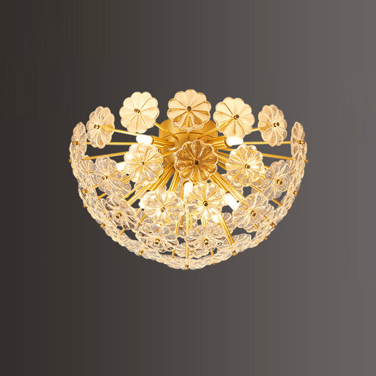 Lamina Crystal Ceiling Light