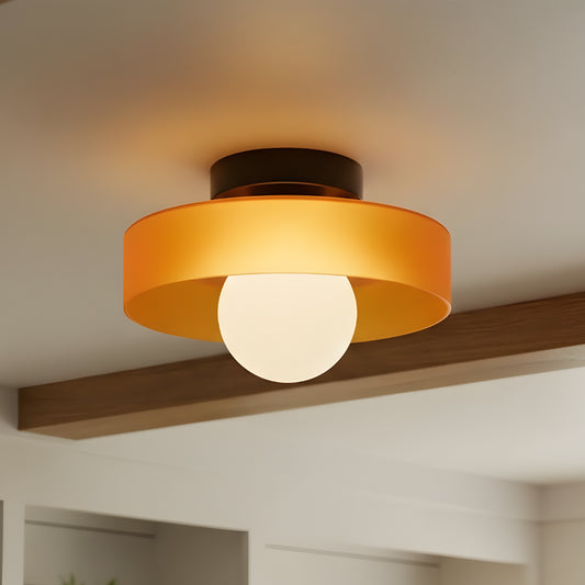 Astrid Retro Colorful Glass Ceiling Light