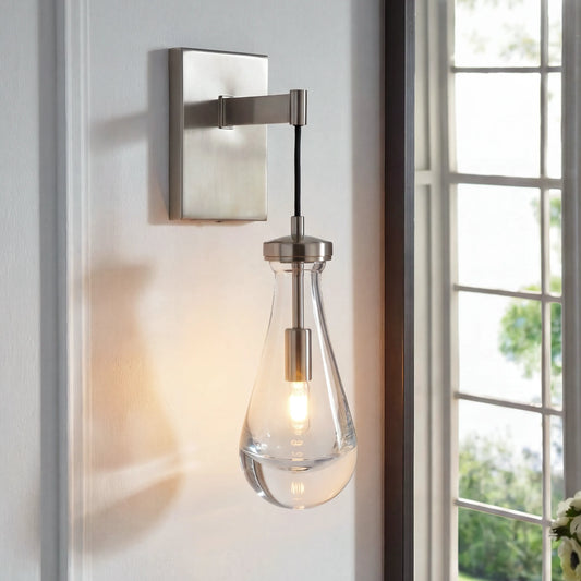 Damla Modern Luxury Raindrop Crystal Wall Lamp