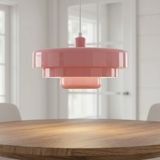 Polar Scandinavian Triple Layer Colorful Pendant Light