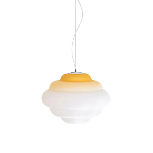 Alistair Modern Gradient Cloud Glass Pendant Light