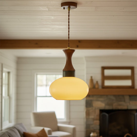 Alva Modern Scandinavian Plug-In Pendant Light