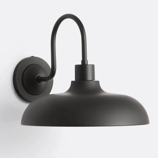 Antaeus Industrial Dome Outdoor Wall Sconce