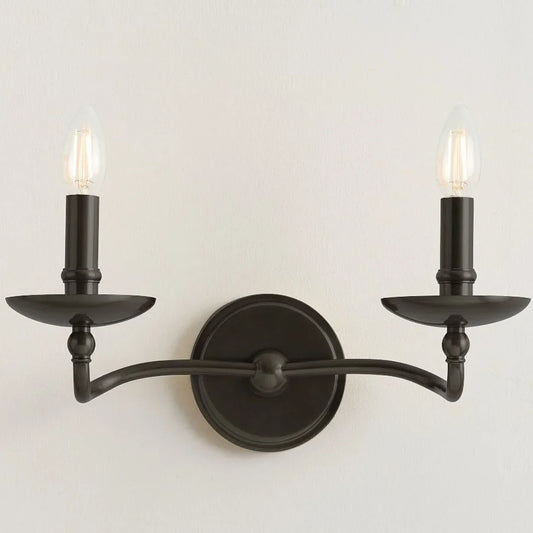 Vintage Metal Frame Wall Sconce