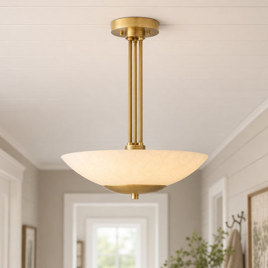 Aster Modern Three Rod Metal Pendant Light