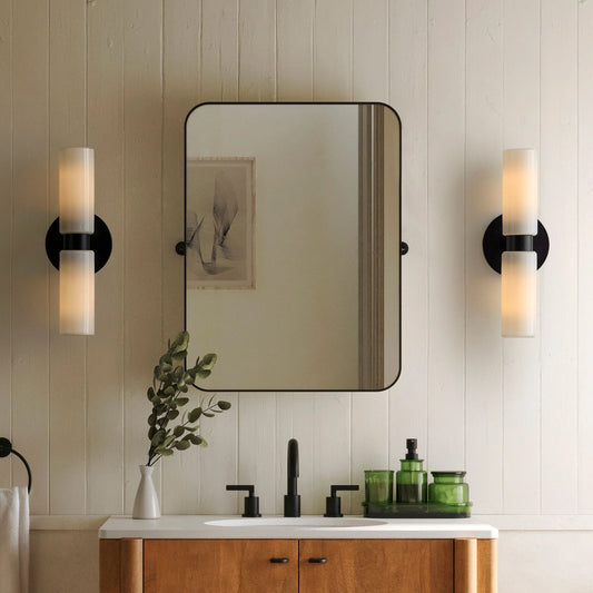 Bastian Modern Smooth Glass Wall Sconce
