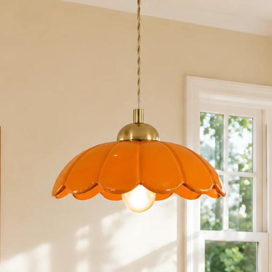 Miska Multi Color Ceramic Pendant Lamp