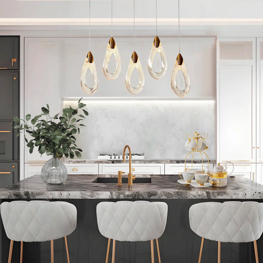 Eirik Modern Resin LED Pendant Light