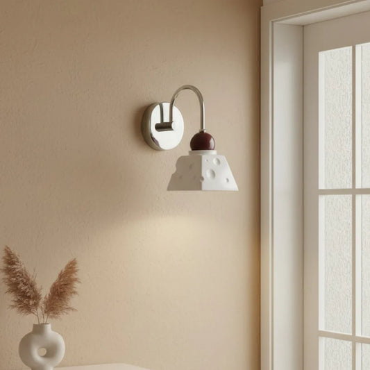 Elmer Modern Cheese Resin Wall Lamp