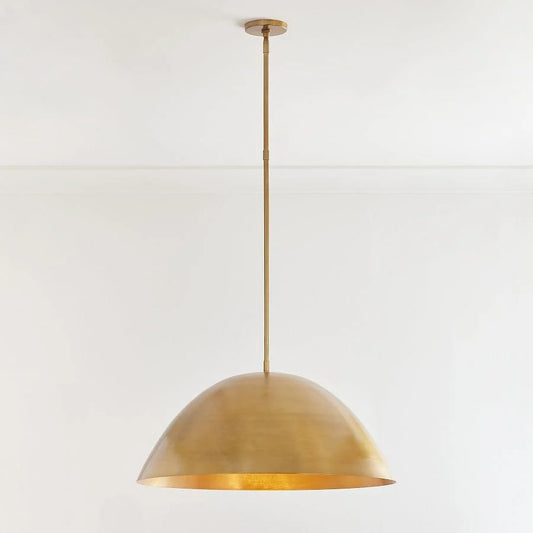 Ewan Industrial Metal Dome Pendant Light