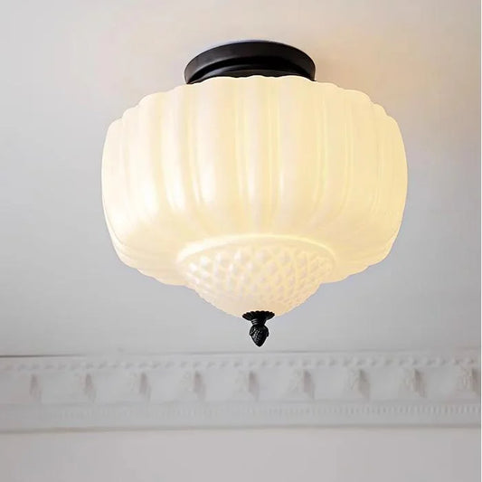 Giada Modern Glass Flush Mount Ceiling Light