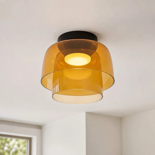 Harper Modern Creative Multi-Layer Glass Ceiling Light