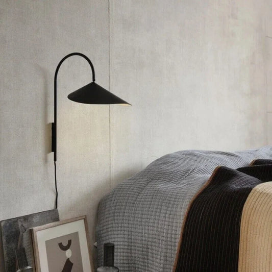 Haruki Minimalist Creative Leaf Swivel Wall Sconce