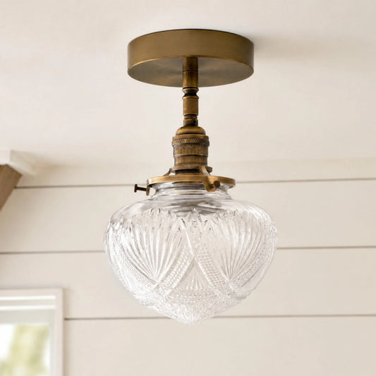 Jorick Modern Glass Globe Ceiling Lamp
