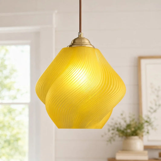 Kaelen Modern Creative Colorful Glass Pendant Light
