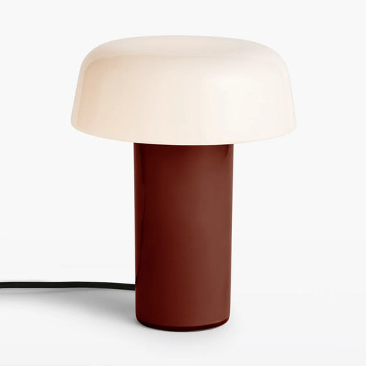 Lachesis Modern Geometric Mushroom Colorful Glass Table Lamp