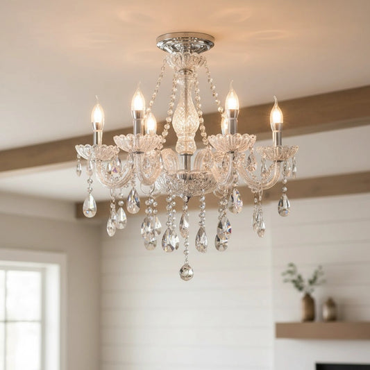 Layla Modern Elegant Crystal Chandelier