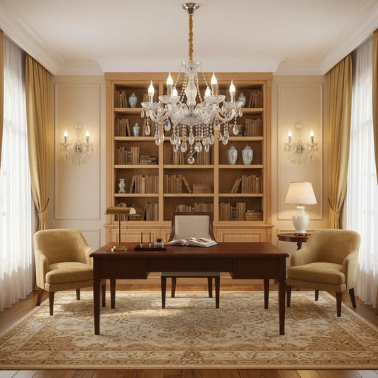 Layla Modern Elegant Crystal Chandelier