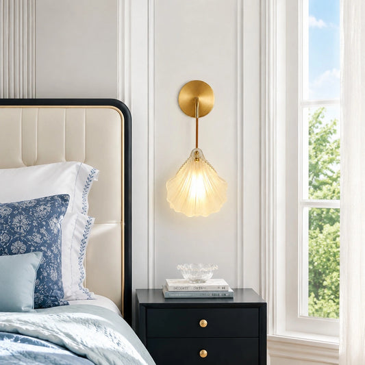 Marrick Modern Pearl Shell Wall Light